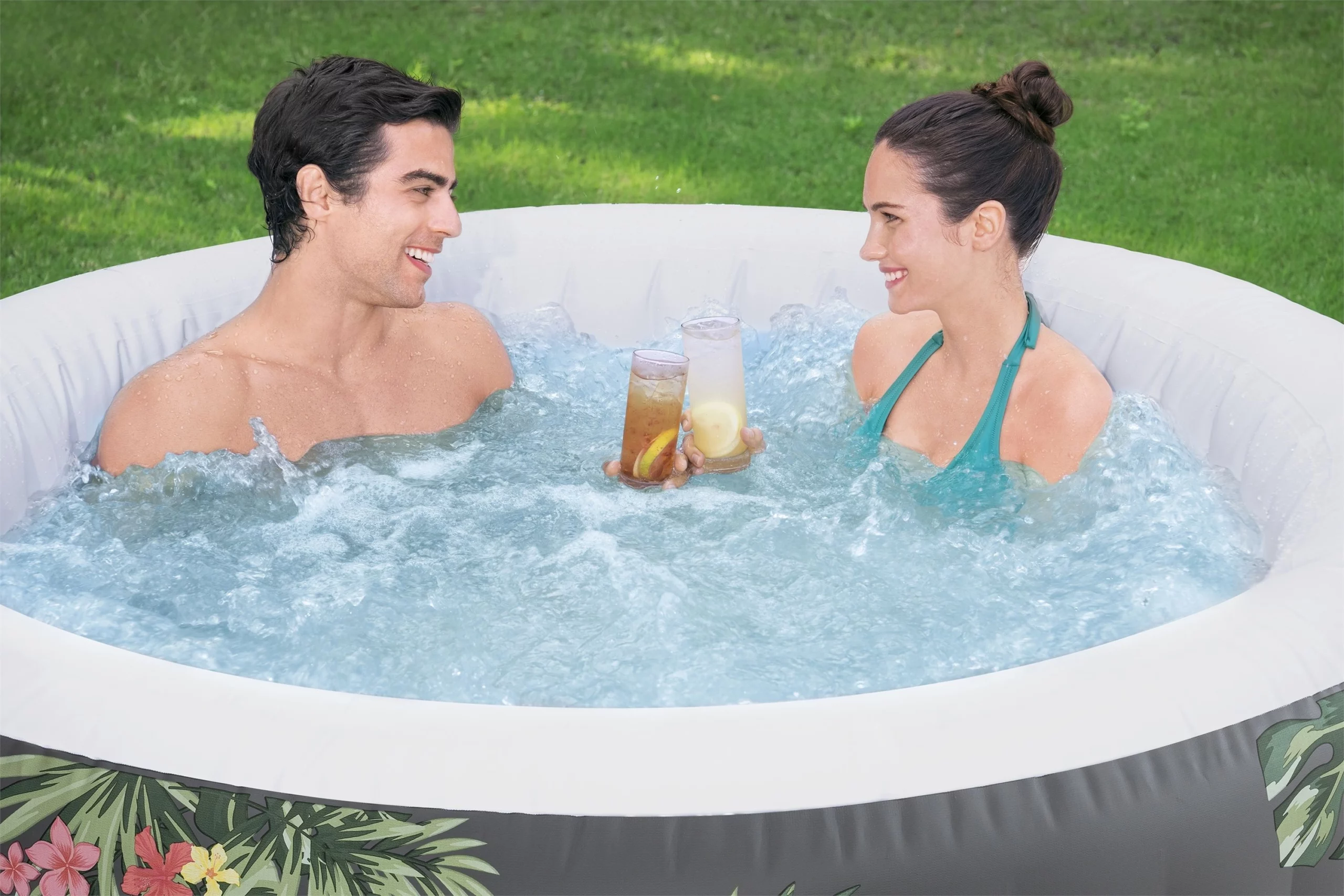 Spa Gonflable Aruba Lay-Z Spa Bestway - Spa 4-6 Places, Massage à Bulles, Chauffage Rapide 6 Spa Gonflable Aruba Lay-Z Spa Bestway - Spa 4-6 Places, Massage à Bulles, Chauffage Rapide – Image 6