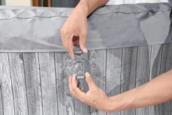 Spa Gonflable Fiji Lay-Z Spa Bestway - Spa Extérieur 4-6 Places, Pompe à Chaleur Intégrée, Détente Ultime -Entretien De La Piscine Soldes 60085 6 050f