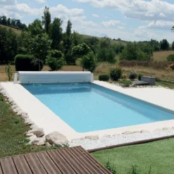Volet Hors-sol Expert Irricover - Couverture de Piscine Sécurisée et Durable