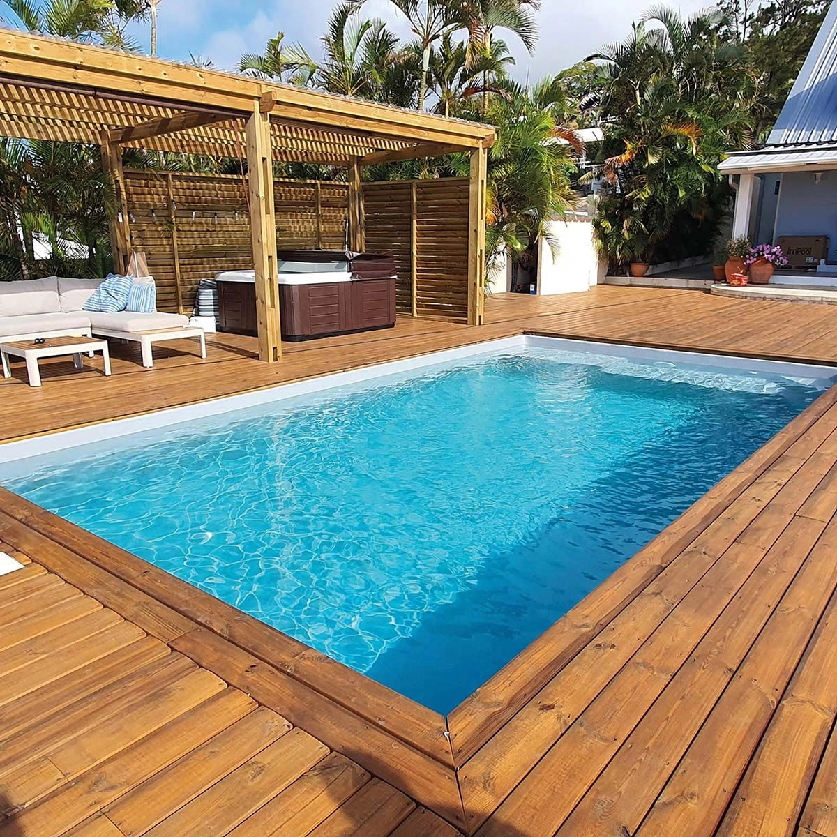 Kit Piscine Esprit Opti'Loisirs - Piscine Extérieure Facile à Installer 1 Kit Piscine Esprit Opti'Loisirs - Piscine Extérieure Facile à Installer