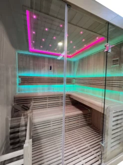 Sauna Traditionnel Utopia Holl's 6 Places - Spa et Sauna de Luxe 6 Sauna Traditionnel Utopia Holl's 6 Places - Spa et Sauna de Luxe -Entretien De La Piscine Soldes holls utopia6 inside2 82fe