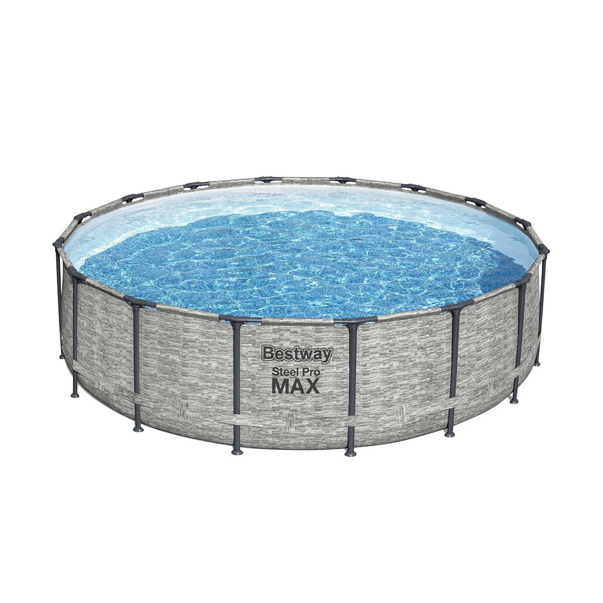 Piscine Hors-sol Steel Pro Max Ø4,88 X 1,22 M - Bestway - Piscine Tubulaire Robuste et Durable 1 Piscine Hors-sol Steel Pro Max Ø4,88 X 1,22 M - Bestway - Piscine Tubulaire Robuste et Durable