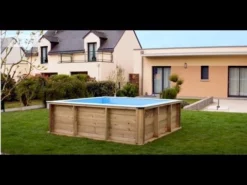 BWT Piscinette Hors-sol Bois Pistoche - Piscine bois hors-sol élégante et durable -Entretien De La Piscine Soldes thumbnail 164396
